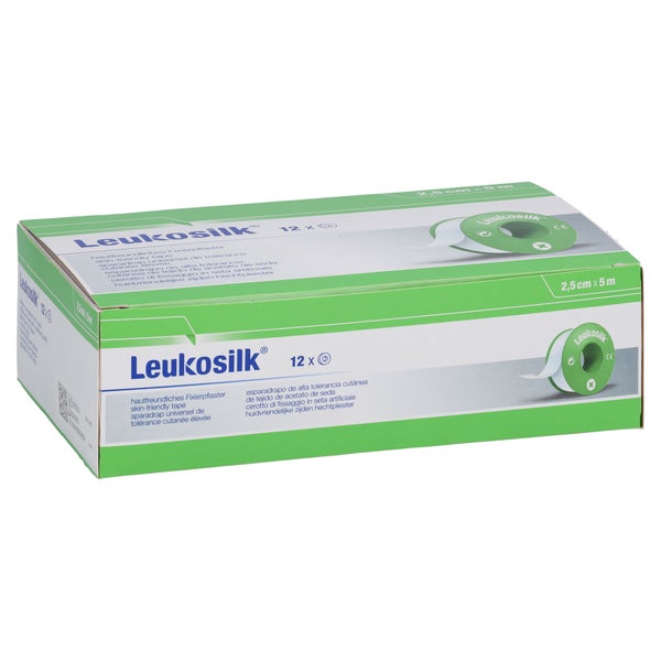 Leukosilk 2,5 Cmx5 M 12 St