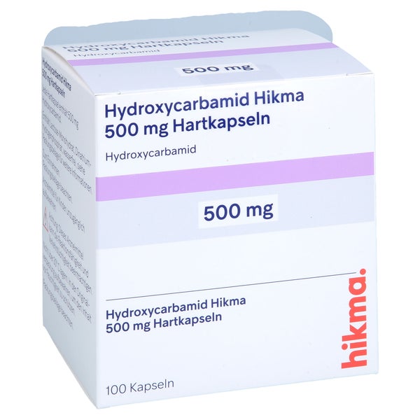 Hydroxycarbamid Hikma 500 Mg Hartkapseln 100 St