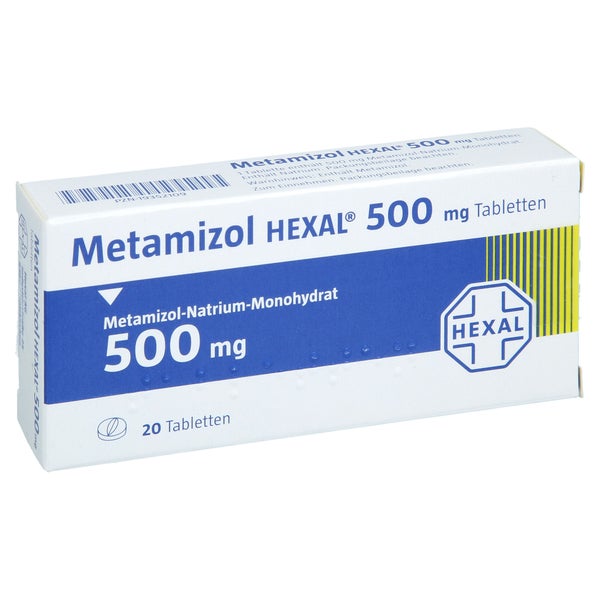 Metamizol Hexal 500 Mg Tabletten 20 St