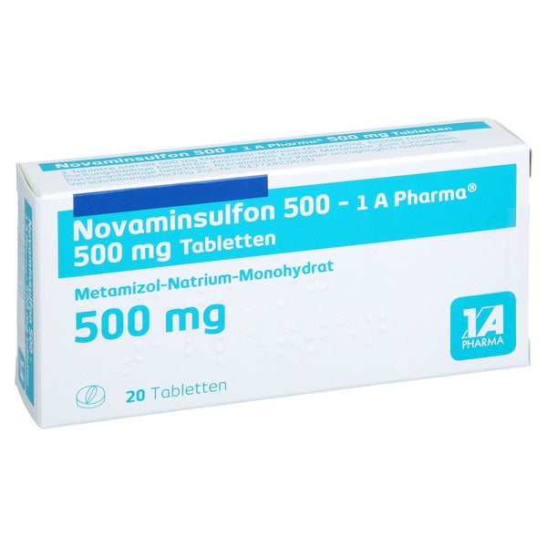 Novaminsulfon 500-1a Pharma Tabletten 20 St