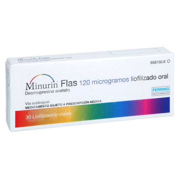 Minirin 120 Mikrogramm Lyophilisat Zum Einnehmen 30 St