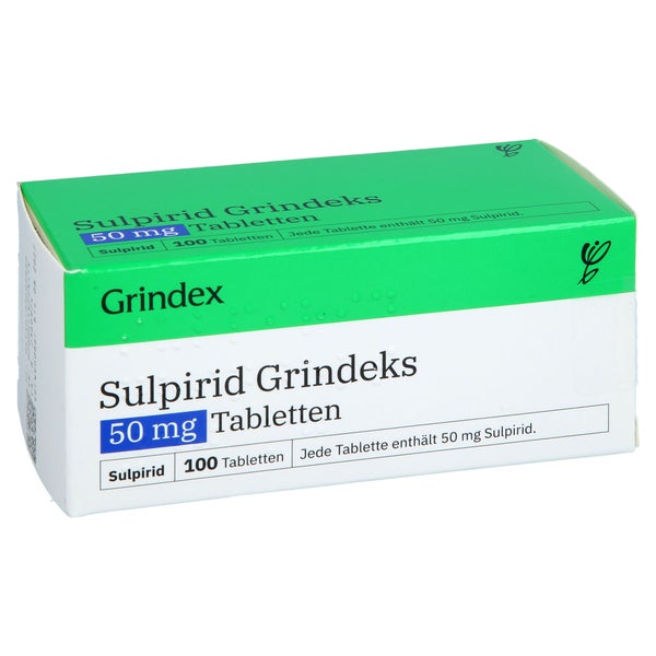 Sulpirid Grindeks 50 Mg Tabletten 100 St