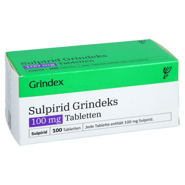 Sulpirid Grindeks 100 Mg Tabletten 100 St