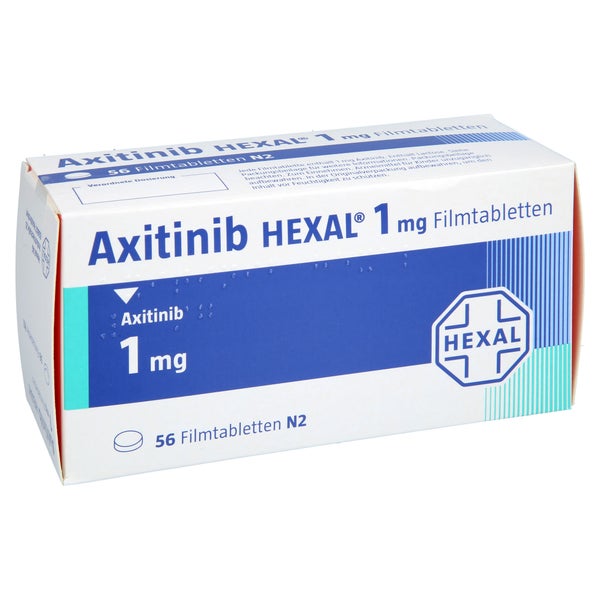 Axitinib Hexal 1 Mg Filmtabletten 56 St