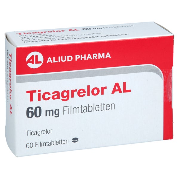 Ticagrelor Al 60 Mg Filmtabletten 60 St