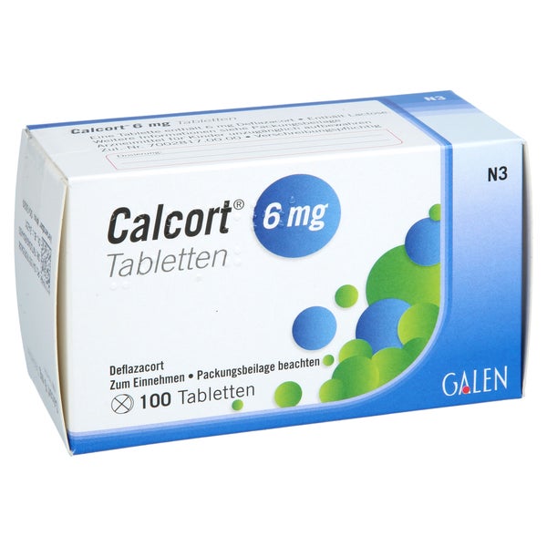 Calcort 6 Mg Tabletten 100 St