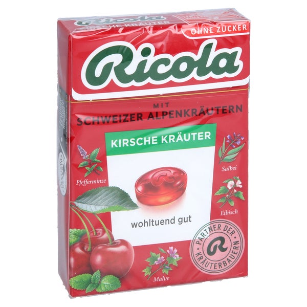 Ricola Oz Box Kirsche Kräuter 50 g