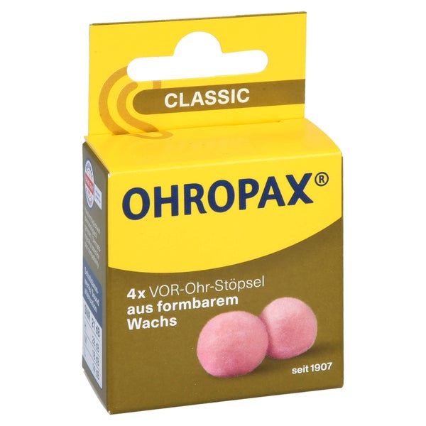 Ohropax Classic Wachs Vor-ohr Stöpsel 4 St