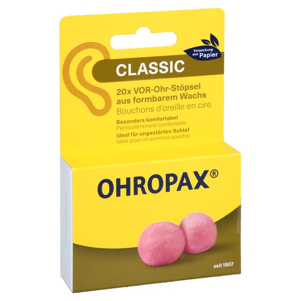 Ohropax Classic Wachs Vor-ohr Stöpsel 20 St