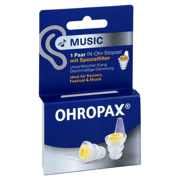 Ohropax Music Filterstoepsel In-ohr 2 St
