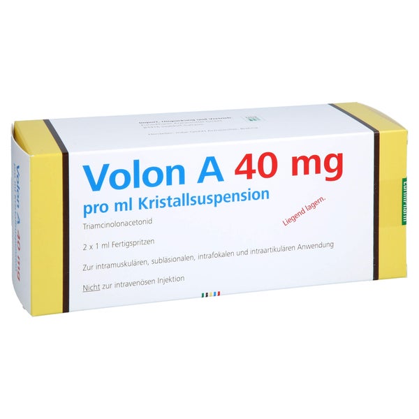 Volon A 40 Fertigspritzen 2X1 ml