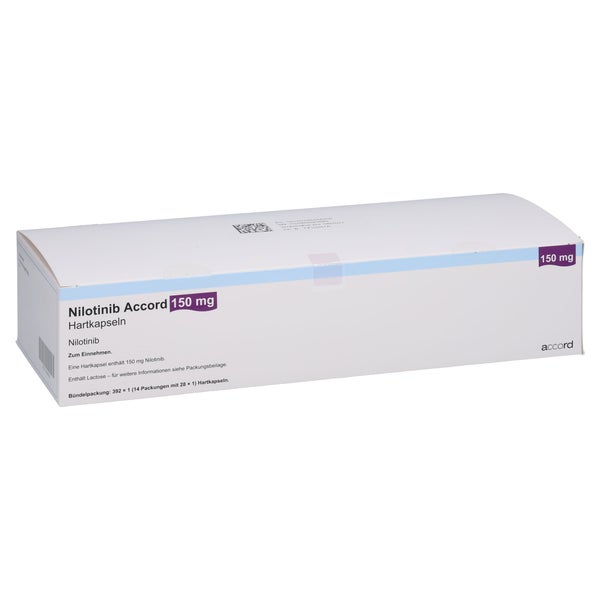 Nilotinib Accord 150 Mg Hartkapseln 14X28 St