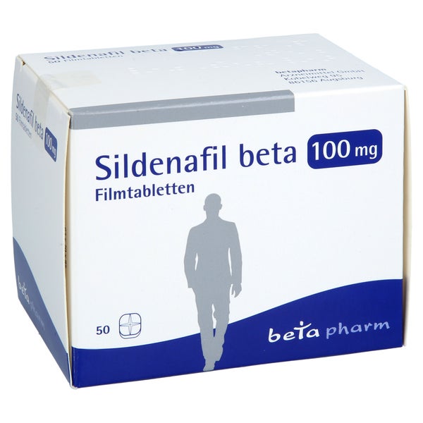 Sildenafil Beta 100 Mg Filmtabletten 50 St