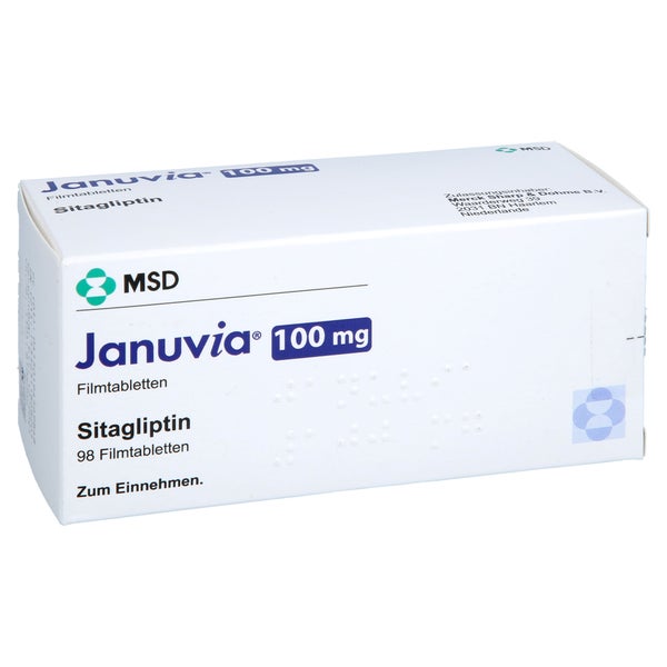 Januvia 100 Mg Filmtabletten 98 St
