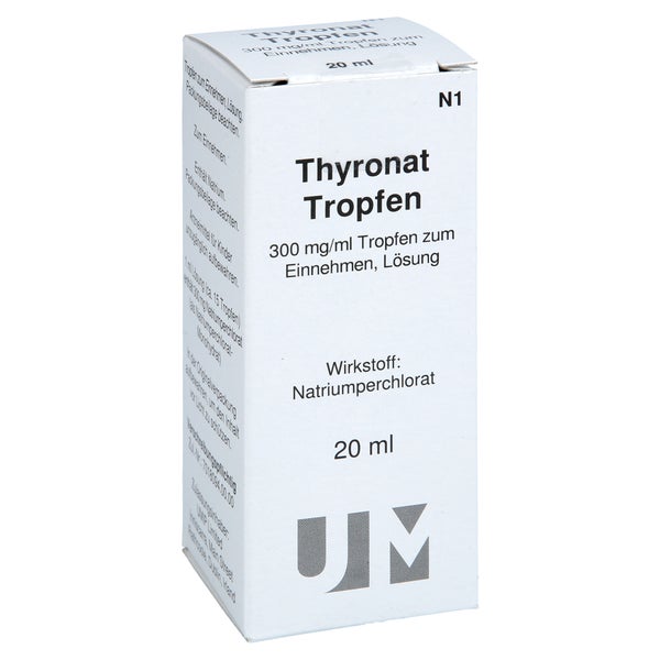 Thyronat Tropfen 300 Mg/ml Tropfen Zum Einnehmen 20 ml