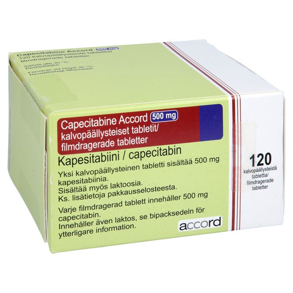 Capecitabin Accord 500 Mg Filmtabletten 120 St