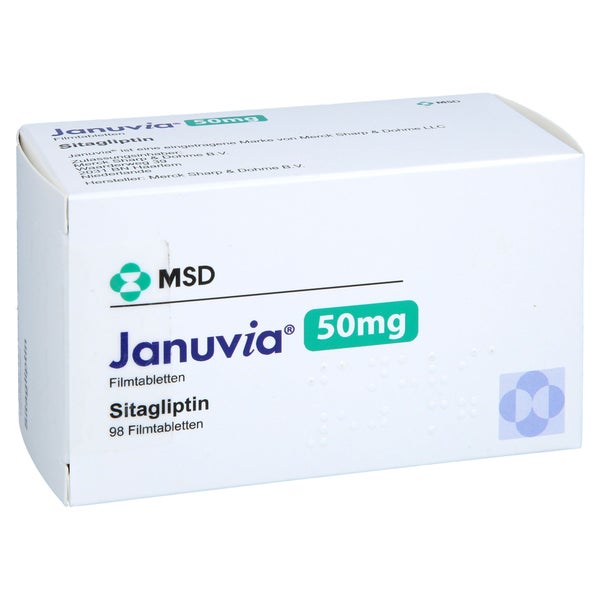 Januvia 50 Mg Filmtabletten 98 St