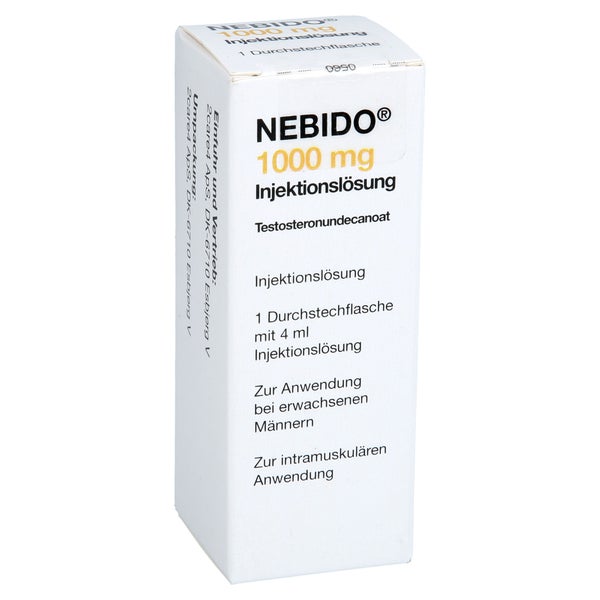 Nebido 1000 Mg Injektionslösung Durchstechflasche 1 St