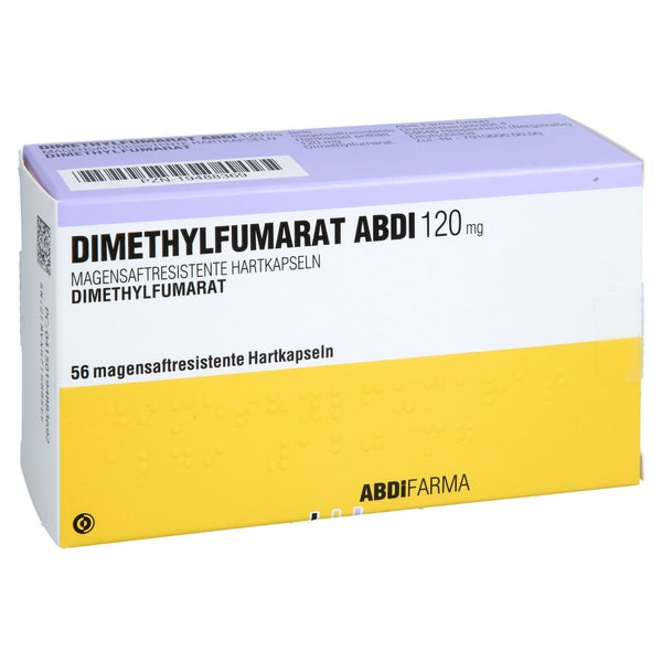 Dimethylfumarat Abdi 120 Mg Magensaftres.hartkaps. 56 St