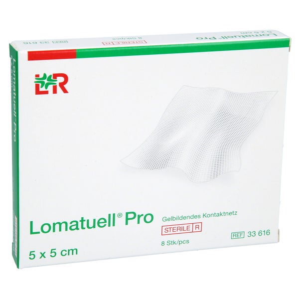 Lomatuell Pro 5x5 Cm Steril 8 St