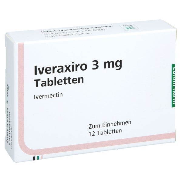 Iveraxiro 3 Mg Tabletten 12 St