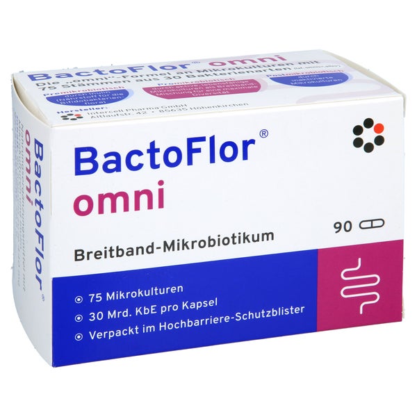 Bactoflor Omni Hartkapseln 90 St