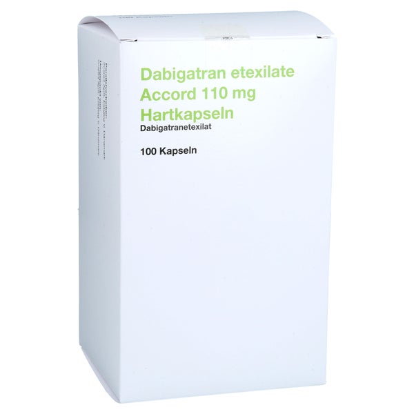 Dabigatran Etexilate Accord 110 Mg Hartkapseln 100 St