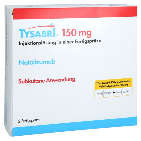 Tysabri 150 Mg Inj.-lsg.i.e.fertigspritze 2xsc 2 St