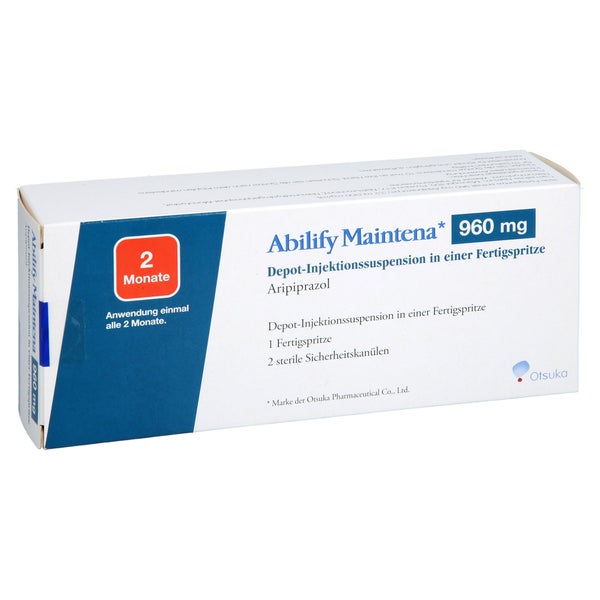 Abilify Maintena 960 Mg Dep.-inj.-susp.fertigspr. 1 St
