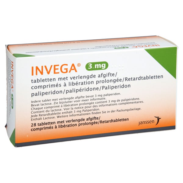 Invega 3 Mg Retardtabletten 28 St