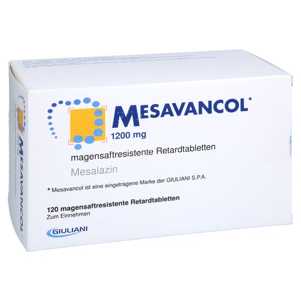 Mesavancol 1200 Mg Magensaftresist.retardtabletten 120 St