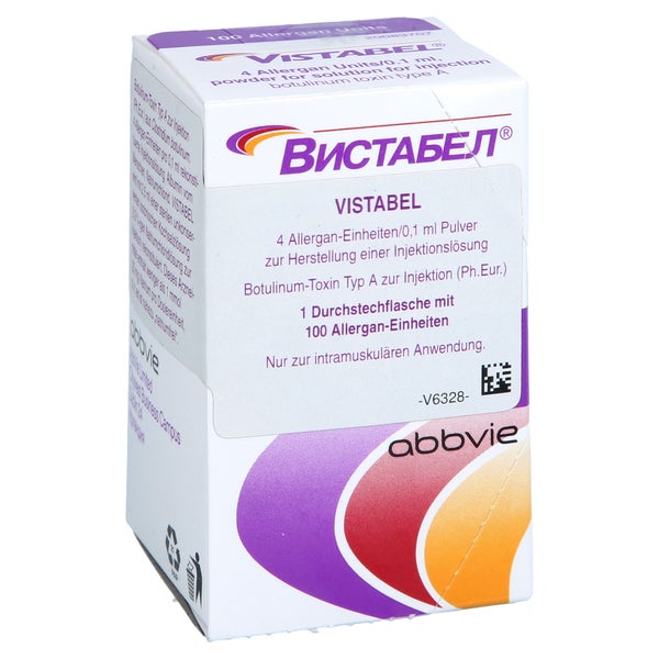 Vistabel 4 Allergan-e./0,1ml 100e. P.z.h.e.inj.-l. 1 St