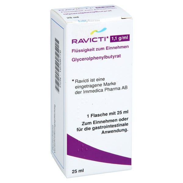 Ravicti 1,1 G/ml 25ml + Adapter F.exacta Med Disp. 1X25 ml