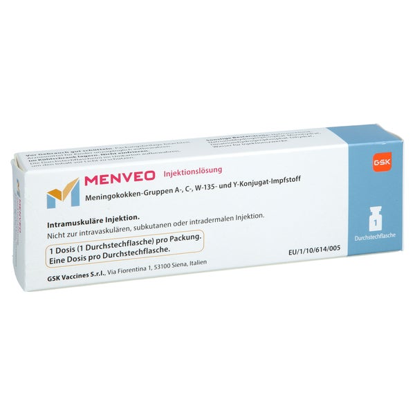 Menveo Injektionslösung Durchstechflasche 0,5 ml