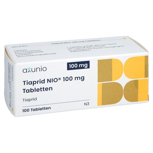 Tiaprid Nio 100 Mg Tabletten 100 St
