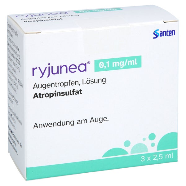 Ryjunea 0,1 Mg/ml Augentropfen Lösung 3X2,5 ml