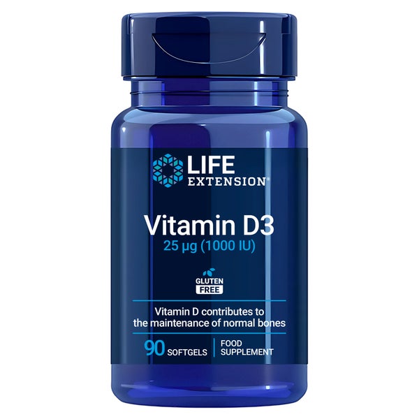 Vitamin D3 25 µg 1000 I.e. Weichkapseln 90 St