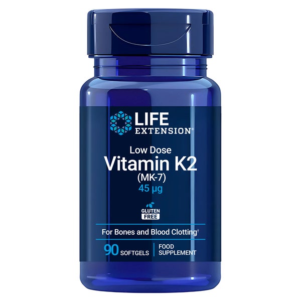 Low-dose Vitamin K2 Mk-7 45 µg Weichkapseln 90 St