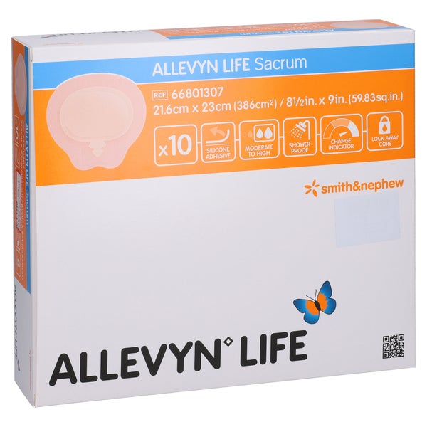 Allevyn Life Sacrum Gr.21,6x23cm Silik.schaumverb. 10 St