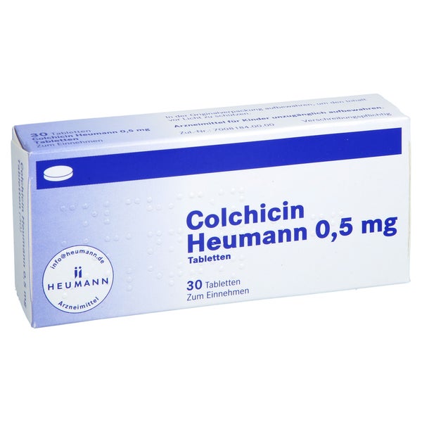 Colchicin Heumann 0,5 Mg Tabletten 30 St