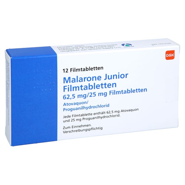 Malarone Junior Filmtabletten 12 St