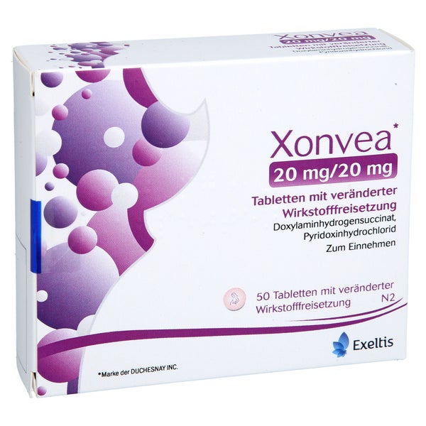 Xonvea 20 Mg/20 Mg Tabl.m.veränd.wirkst.-freis. 50 St