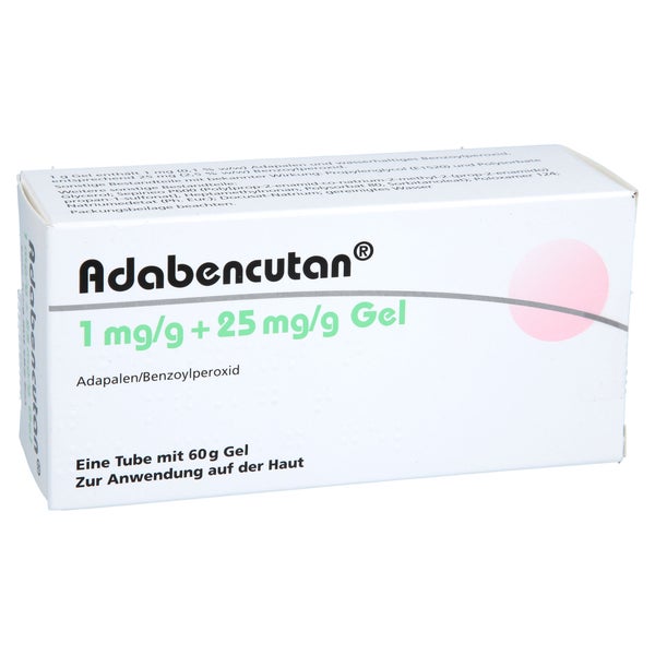 Adabencutan 1 Mg/g + 25 Mg/g Gel 60 g