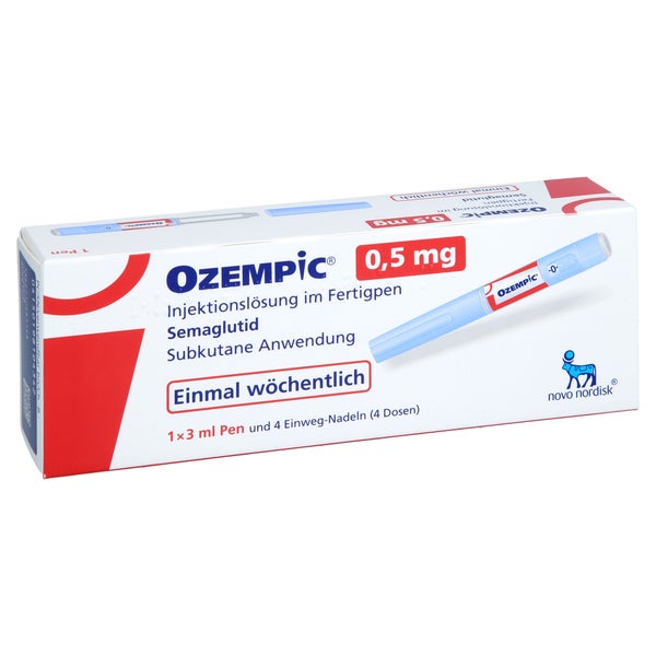 Ozempic 0,5 Mg Injektionslösung Im Fertigpen 3ml 1 St
