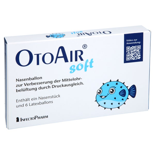 Otoair Soft Nasenballon 1 + 6 Kombipackung 1 P