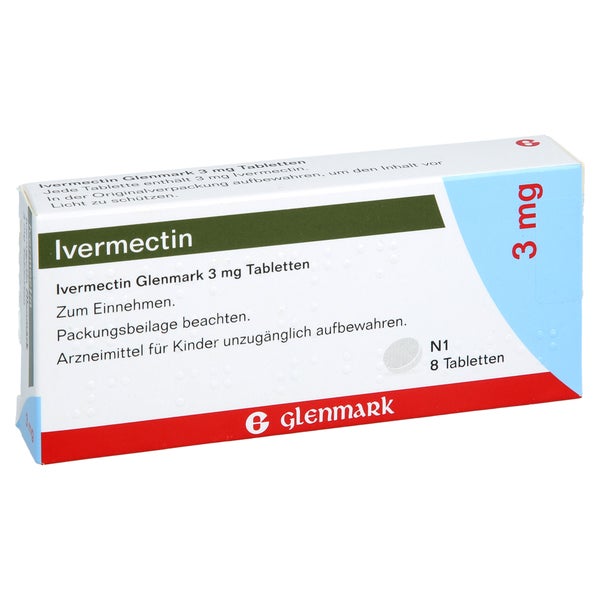 Ivermectin Glenmark 3 Mg Tabletten 8 St