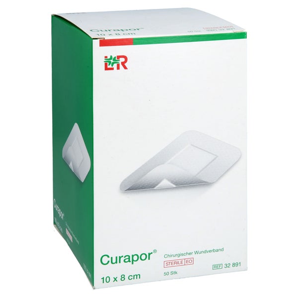 Curapor Wundverband Steril Chirurgisch 8x10 Cm 50 St
