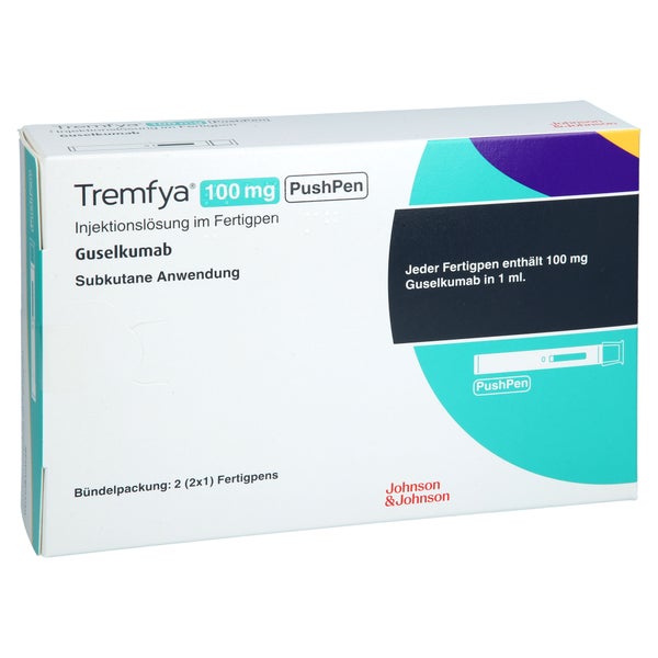 Tremfya 100 Mg Pushpen Inj.-lösung Im Fertigpen 2 St