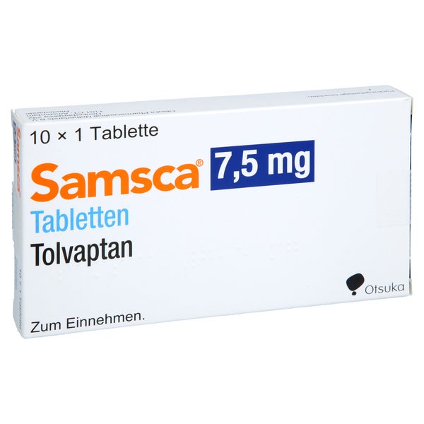 Samsca 7,5 Mg Tabletten 10 St