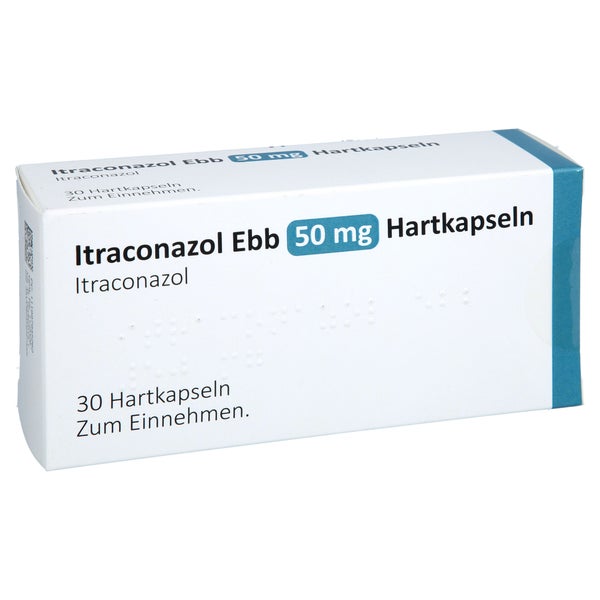 Itraconazol Ebb 50 Mg Hartkapseln 30 St